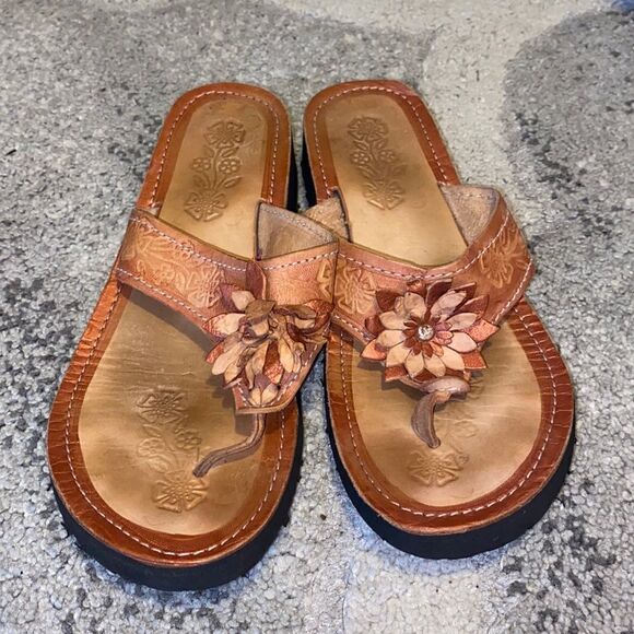 Handmade Sandals From Mexico - Picture 1 of 6